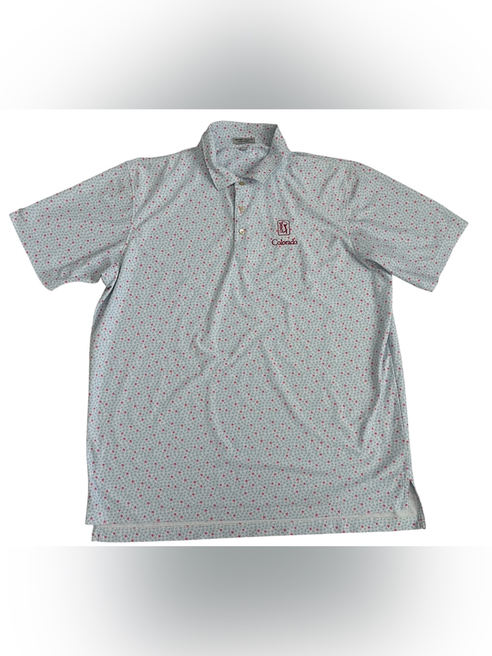 Peter Millar Colorado starfish golfing polo
